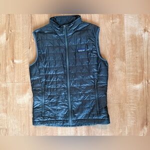Patagonia Mens Nano Quilted Vest Grey Small